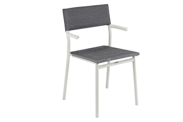 ORON Stuhl mit Armlehne Batyline® Duo Sable